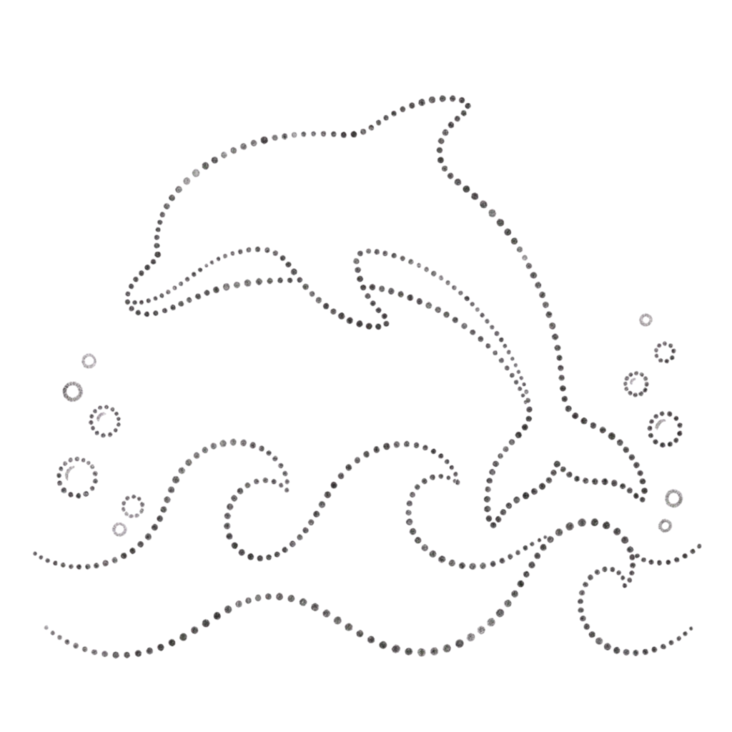 Dolphin Outline Drawing